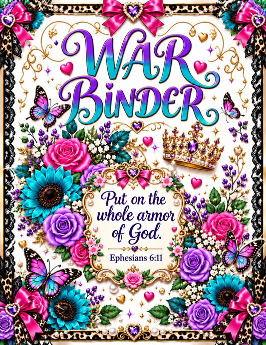 War Binder — 45-Page Physical Binder